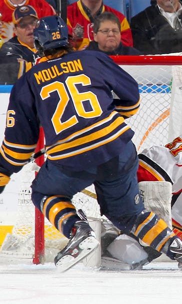 Moulson, Enroth lead way Sabres as get win over Flames